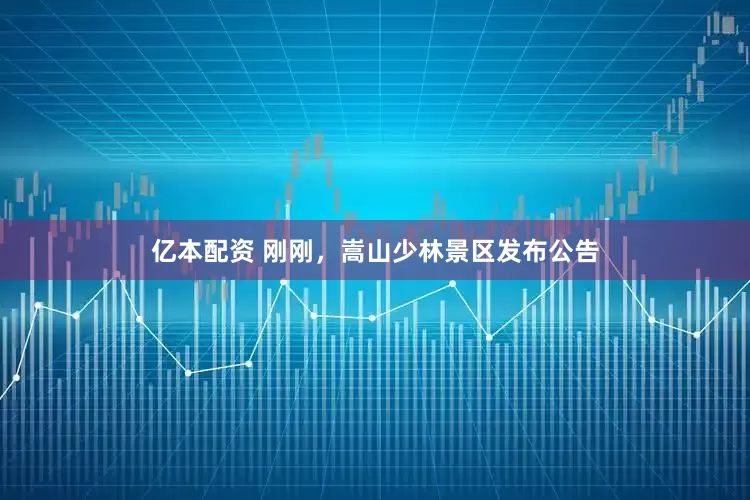 亿本配资 刚刚，嵩山少林景区发布公告